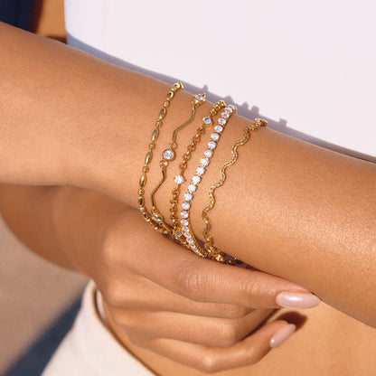 Dunemere Alabaster Panel Bracelet