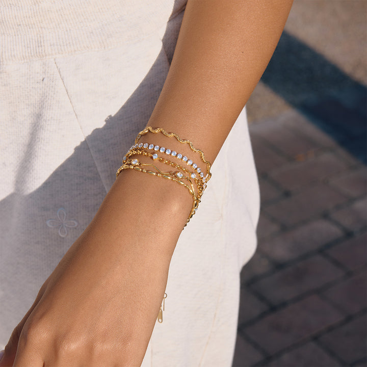Dunemere Alabaster Panel Bracelet