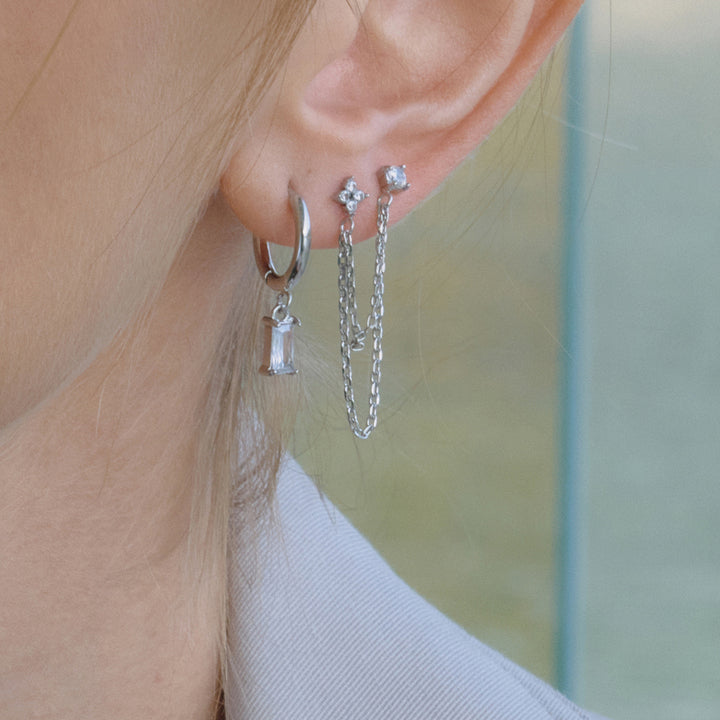 Marea Asymmetric Multi-Piece Earrings
