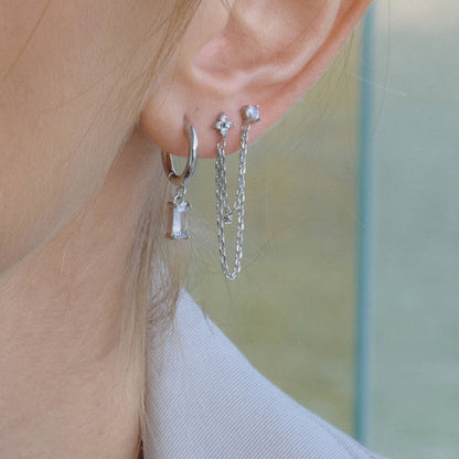 Marea Asymmetric Multi-Piece Earrings