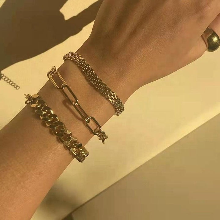 Sirocco Flat Milanese Band Bracelet