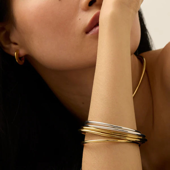 Marea Slim Bangle Set Bracelet