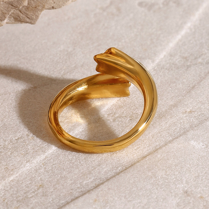 Vela Double Star Open Ring