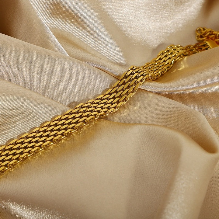 Sirocco Flat Milanese Band Bracelet