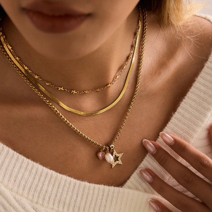 Solana Liquid Ribbon Necklace