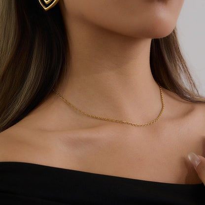 Driftline Slender Link Chain Necklace