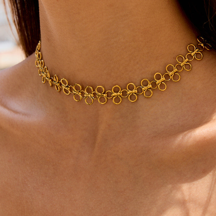 Salinas Petal Lace Necklace