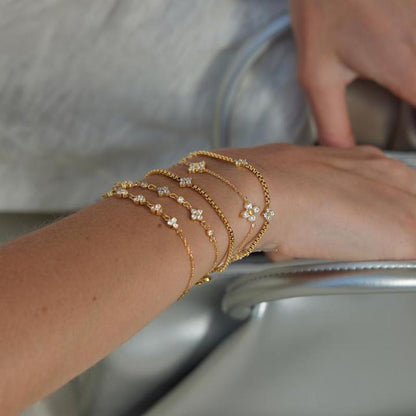 Samphire Petal Station Bracelet