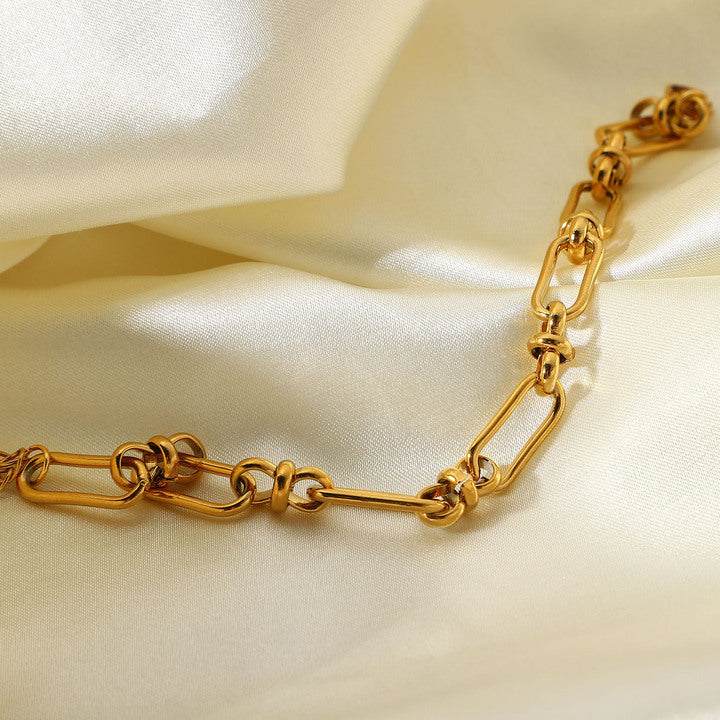 Calanque Bold Elongated Link Bracelet