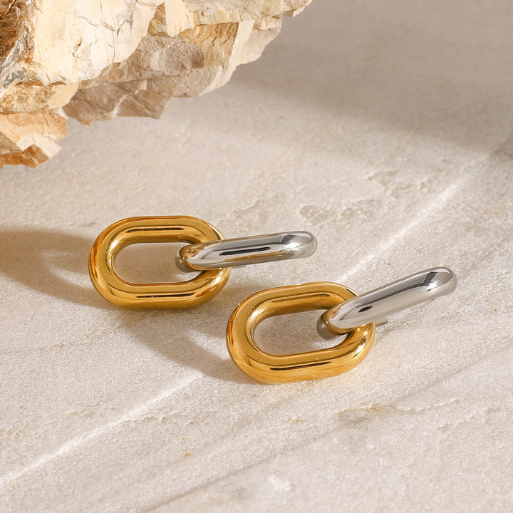 Marea Looped Oval Earrings