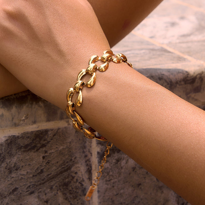 Calanque Chunky Teardrop Bracelet