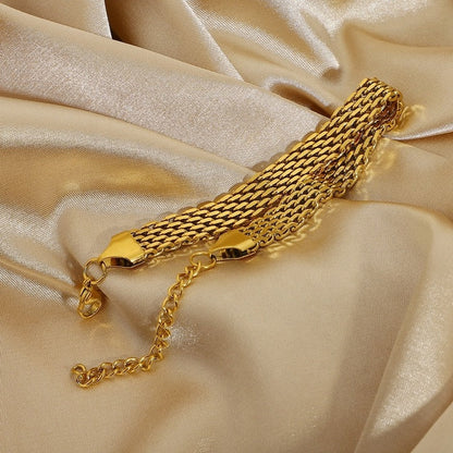 Sirocco Flat Milanese Band Bracelet