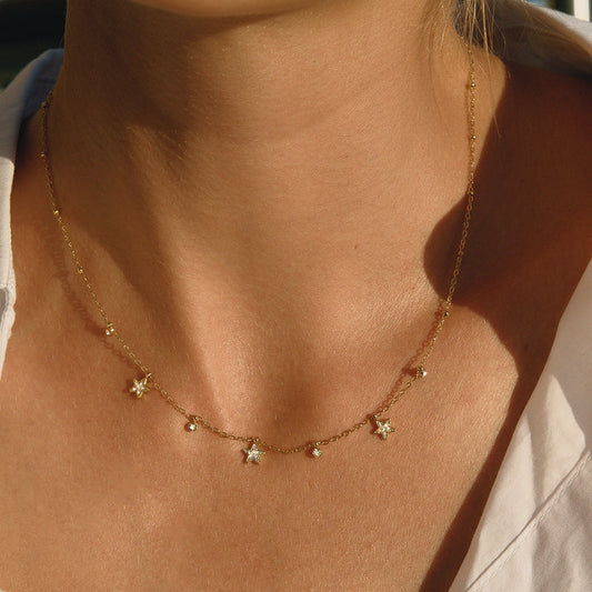 Thira Starlit Chain Necklace