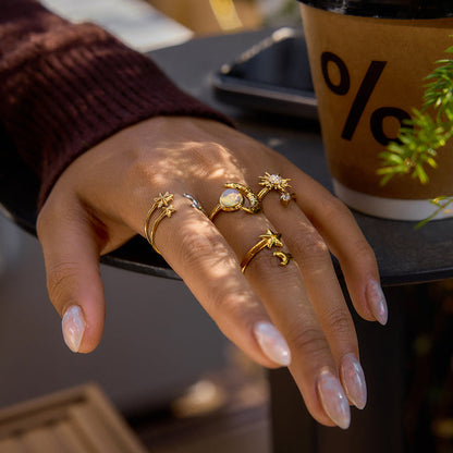 Meridian Sunray Zircon Ring