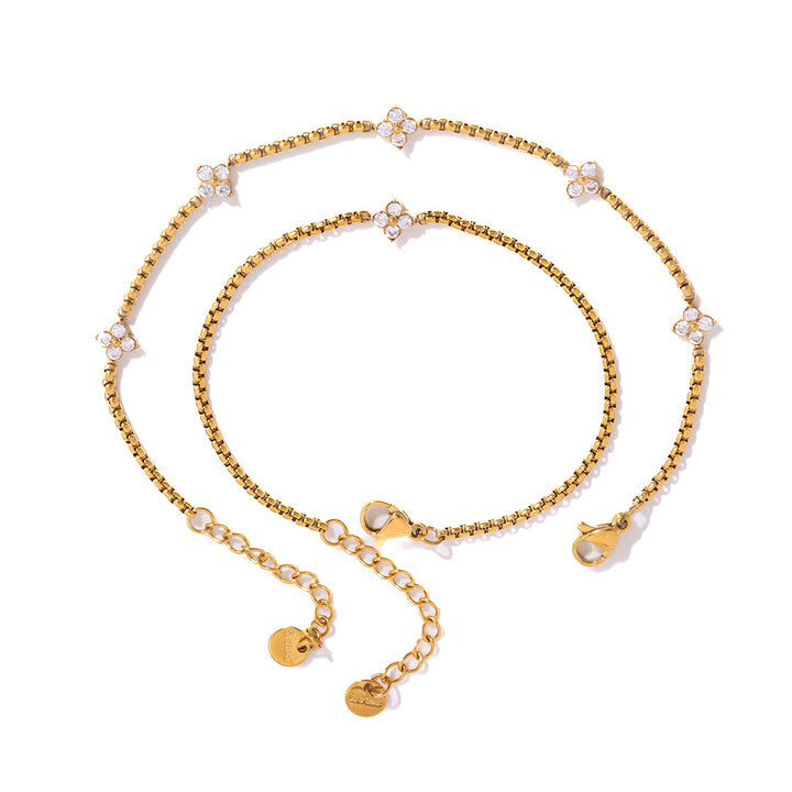 Samphire Petal Station Bracelet
