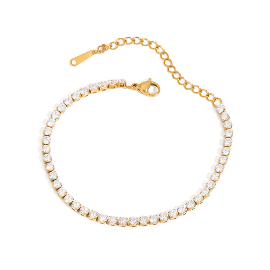 Marea Fine Bezel Line Bracelet