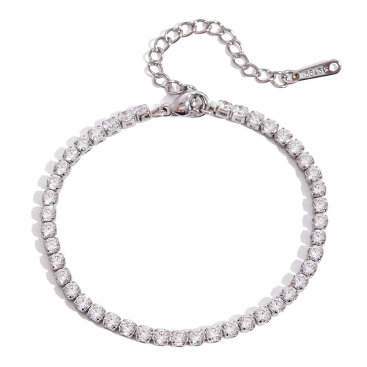 Salina Framed Crystal Line Bracelet