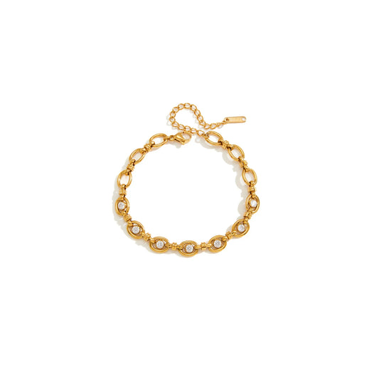 Calanque Encased Stone Bracelet