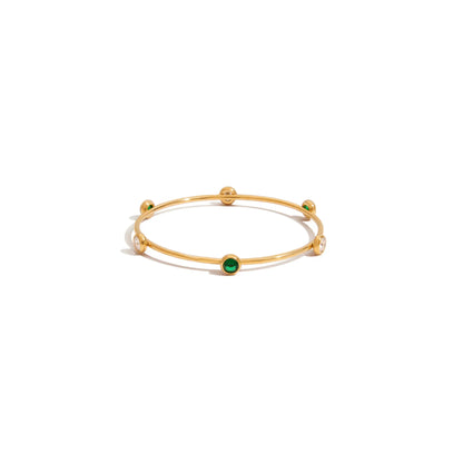 Seagrass Scattered Stone Band Bracelet