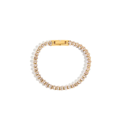 Bahia Rose Crystal Line Bracelet