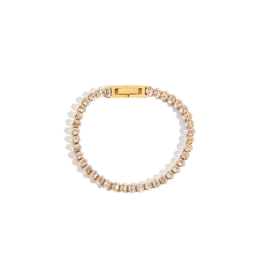 Bahia Rose Crystal Line Bracelet