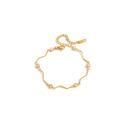 Dunemere Alabaster Panel Bracelet