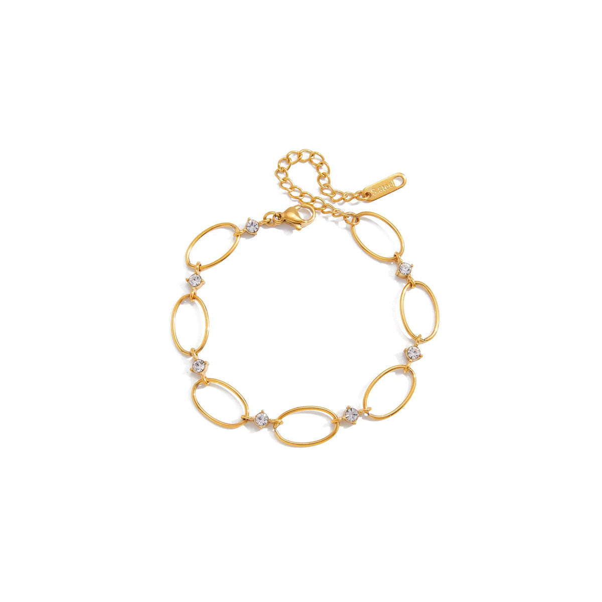 Marea Open Link Stone Bracelet