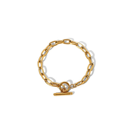 Cala Oval Toggle Chain Bracelet