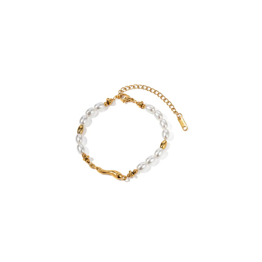 Marea Molten Pearl Bracelet
