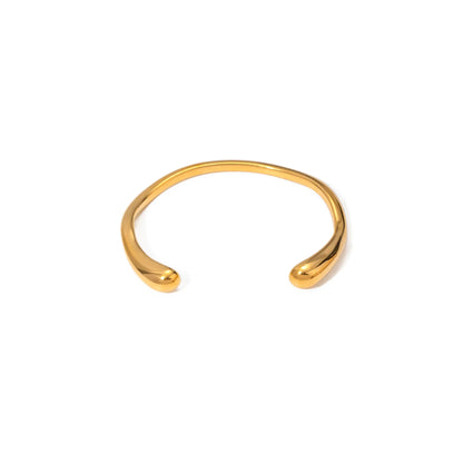 Marea Mirror-Polished Open Bracelet
