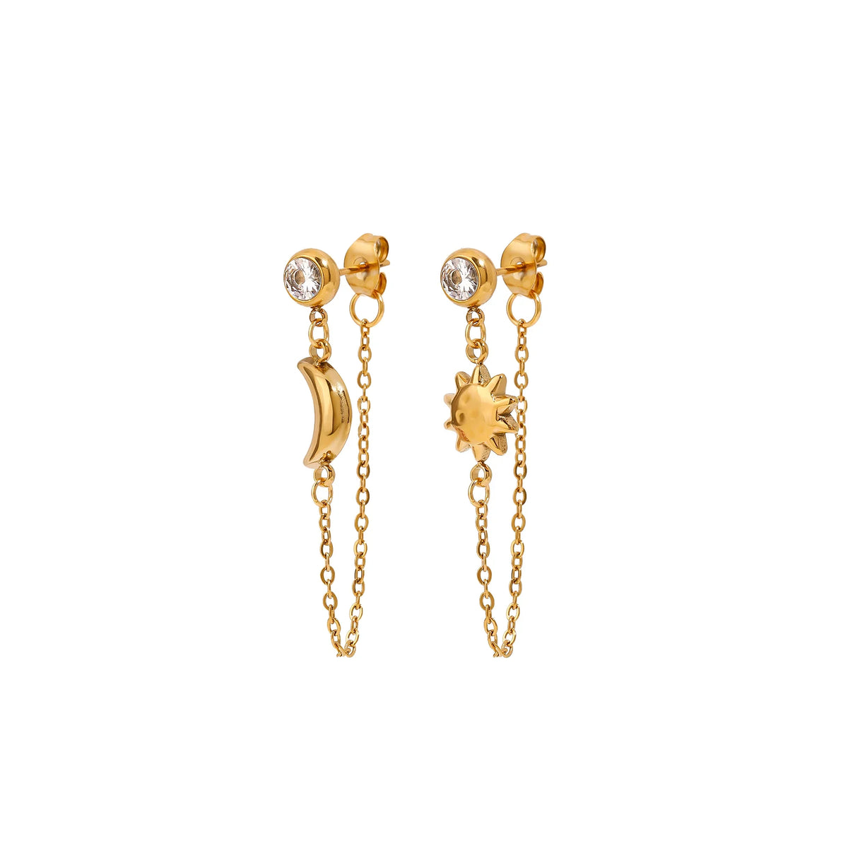 Marea Celestial Draped Earrings