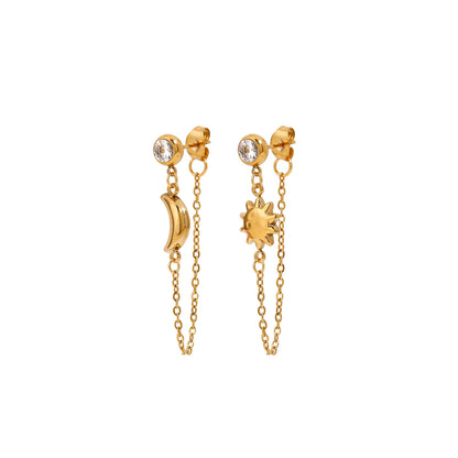 Marea Celestial Draped Earrings