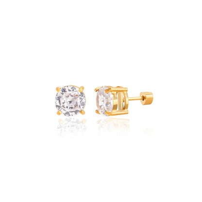 Tideline Faceted Stud Earrings