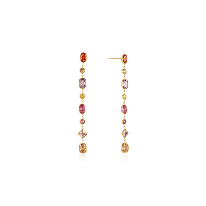 Marea Prismatic Cascade Earrings