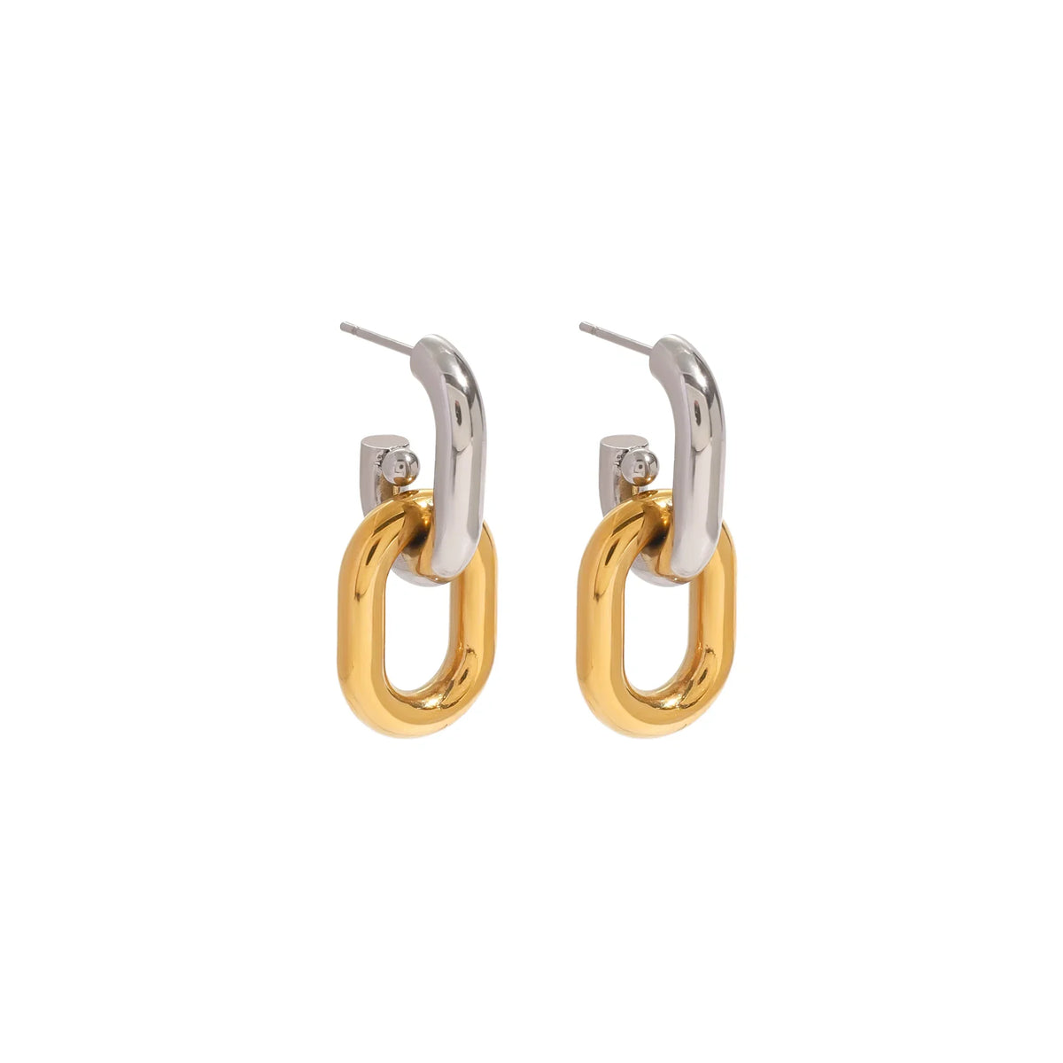 Marea Looped Oval Earrings