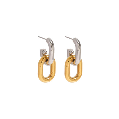 Marea Looped Oval Earrings