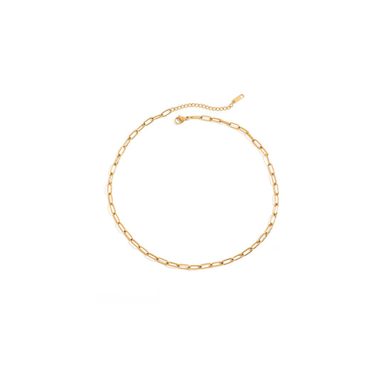 Marea Elongated Link Necklace