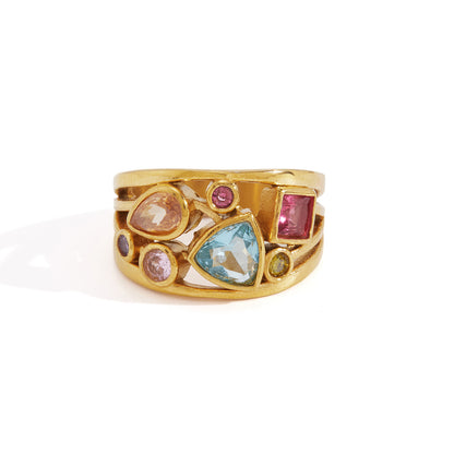Salina Gem Mosaic Ring
