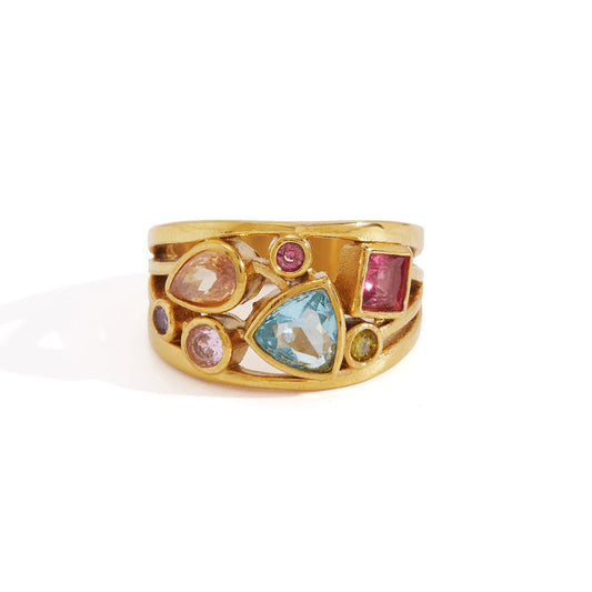 Salina Gem Mosaic Ring