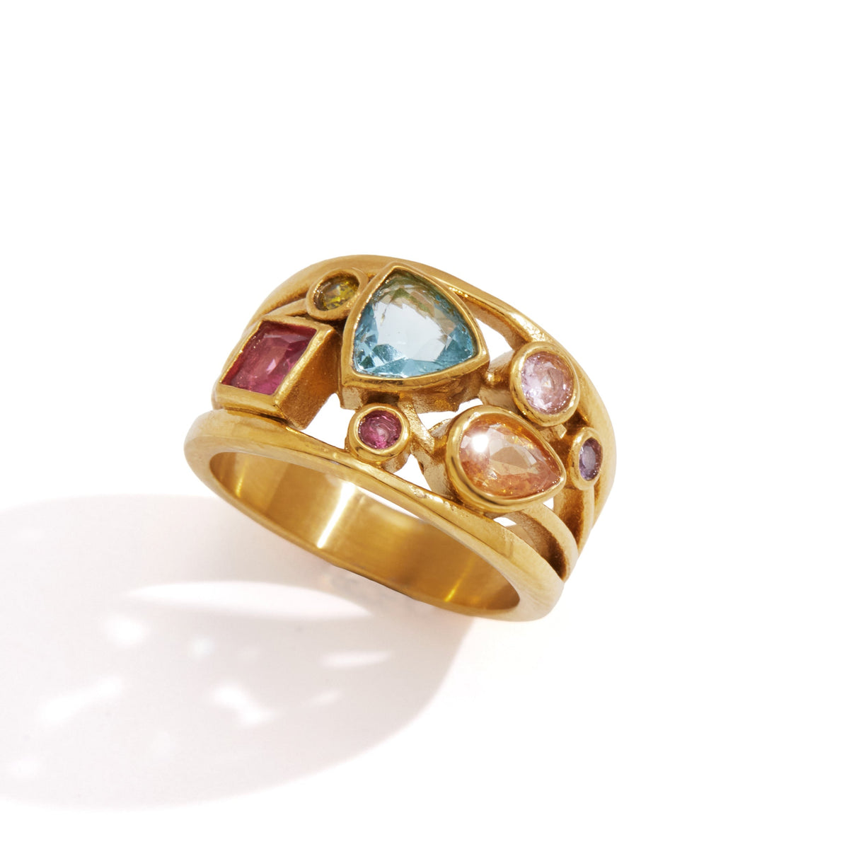 Salina Gem Mosaic Ring