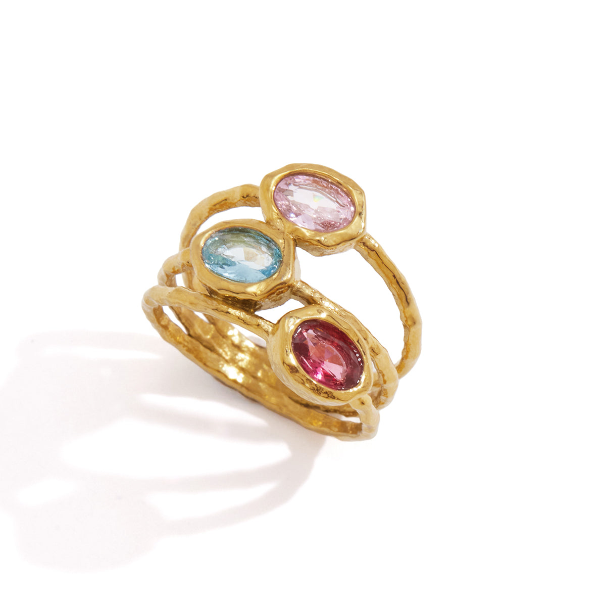 Salina Gem Mosaic Ring