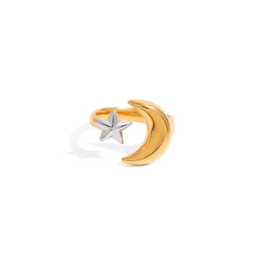 Marea Celestial Two-Tone Ring
