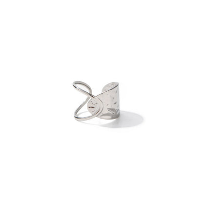 Salina Textured Loop Band Ring