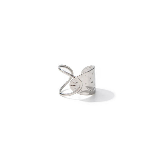 Salina Textured Loop Band Ring