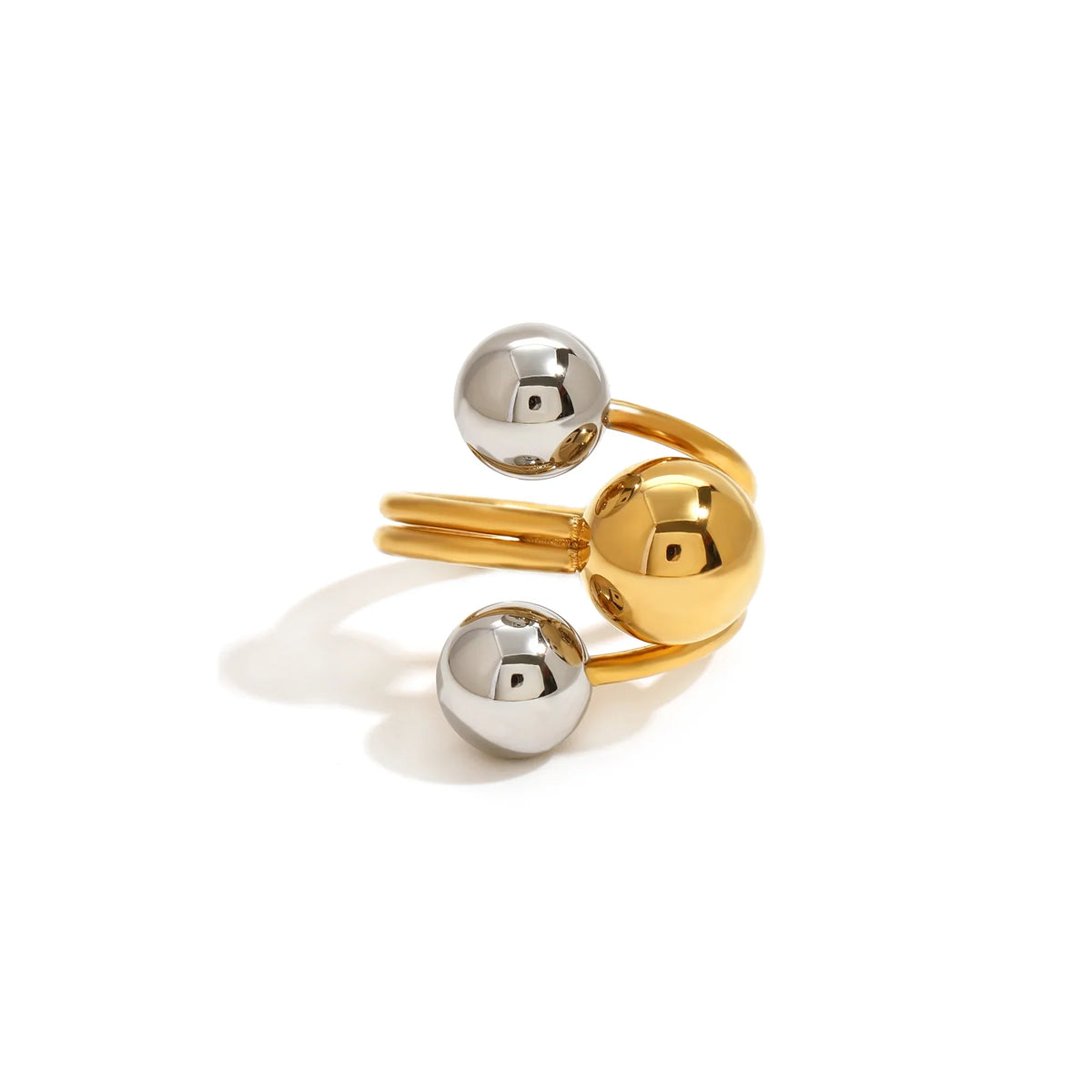 Marea Bicolour Orb Ring