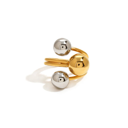 Marea Bicolour Orb Ring