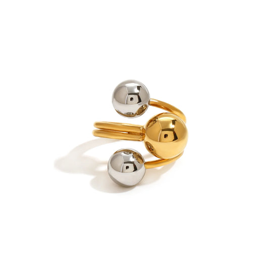 Marea Bicolour Orb Ring