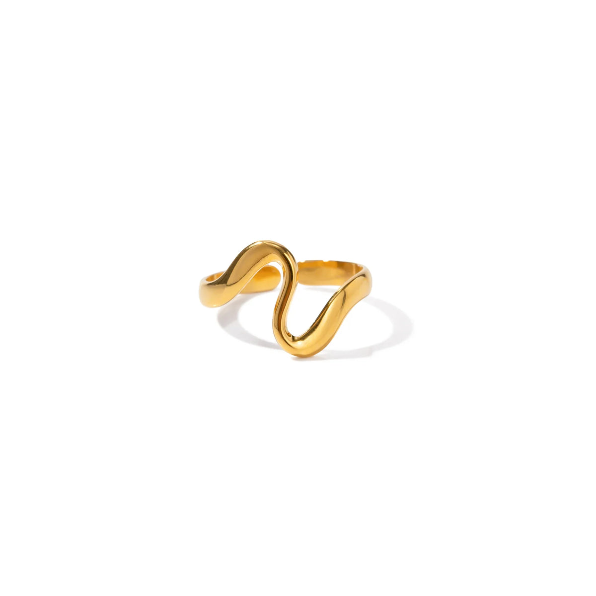 Marea Flowing Crest Ring