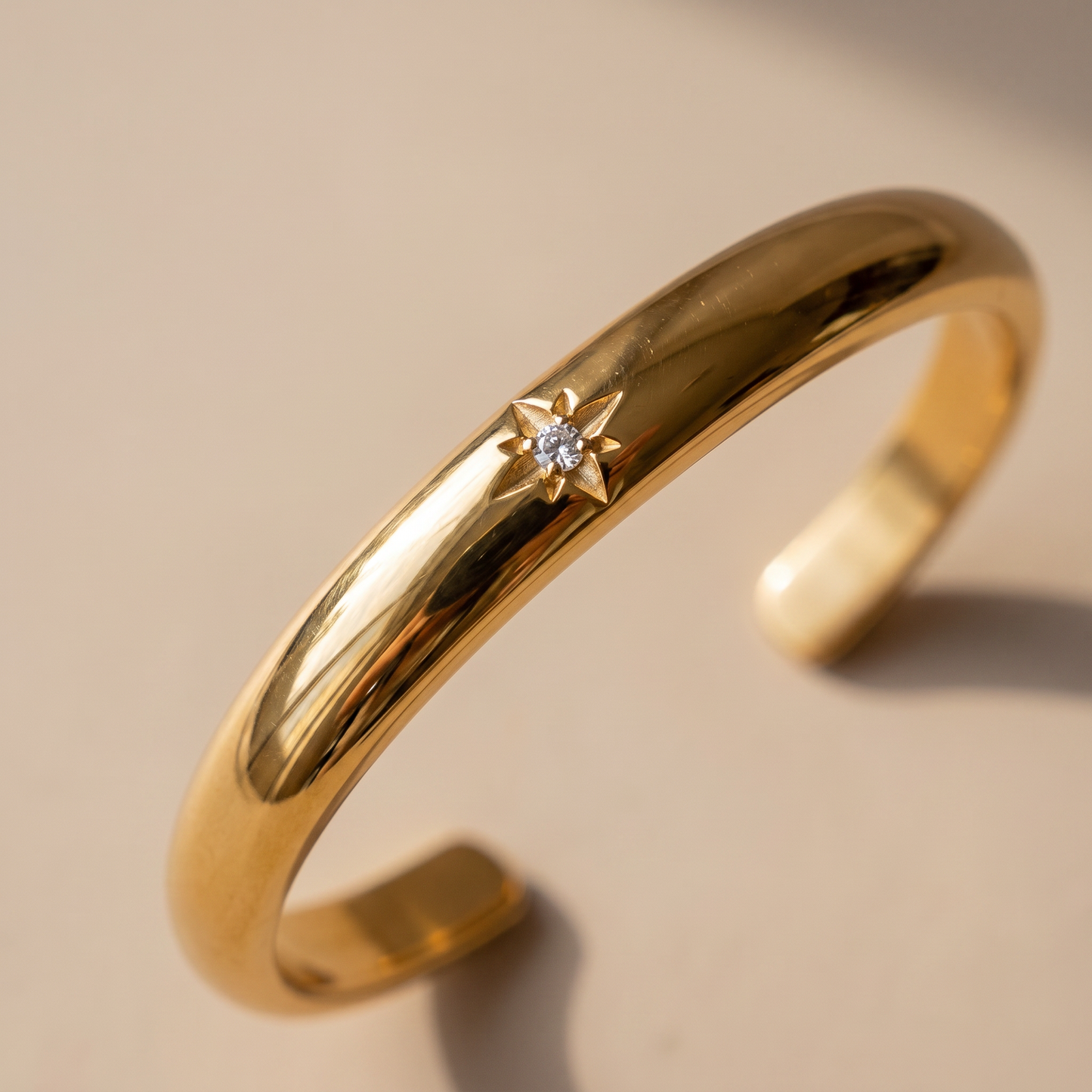Asea Celestial Star Cuff — close-up detail