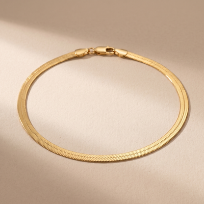 Asea Tarifa Herringbone Chain Choker — front view